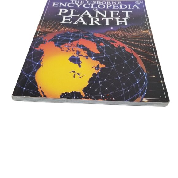 Usborne Encyclopedia of Planet Earth Scholastic Softcover Geography Science - Picture 9 of 11